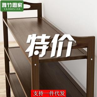 柜1米长80cm90cm宽30cm简易出租屋家用门口实木带门鞋 高120cm鞋 架
