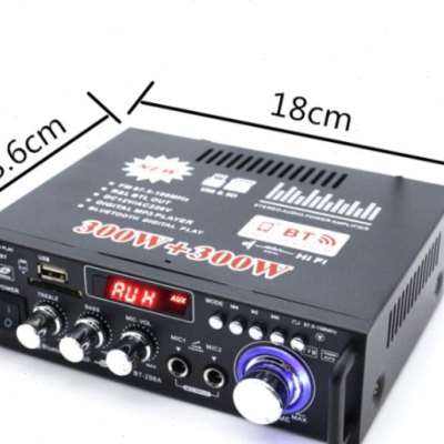 汽车载低音炮功放机超大功率重低音12V蓝牙功放板