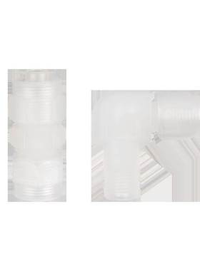 替 米斯米 FEMLT4 6 8 10-1 2 3 4 氟树脂接头 外螺纹弯管型