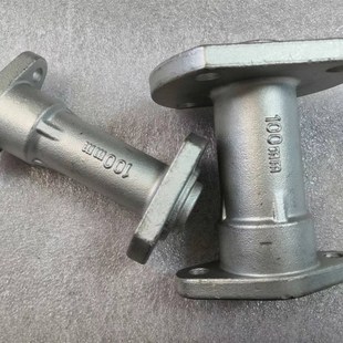 304 316不锈钢硅溶胶铸造球阀配件低平台加长颈100MM