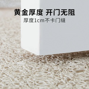 入户地垫可裁剪丝圈门垫家用大门口进门脚垫玄关R蹭土耐脏防滑地