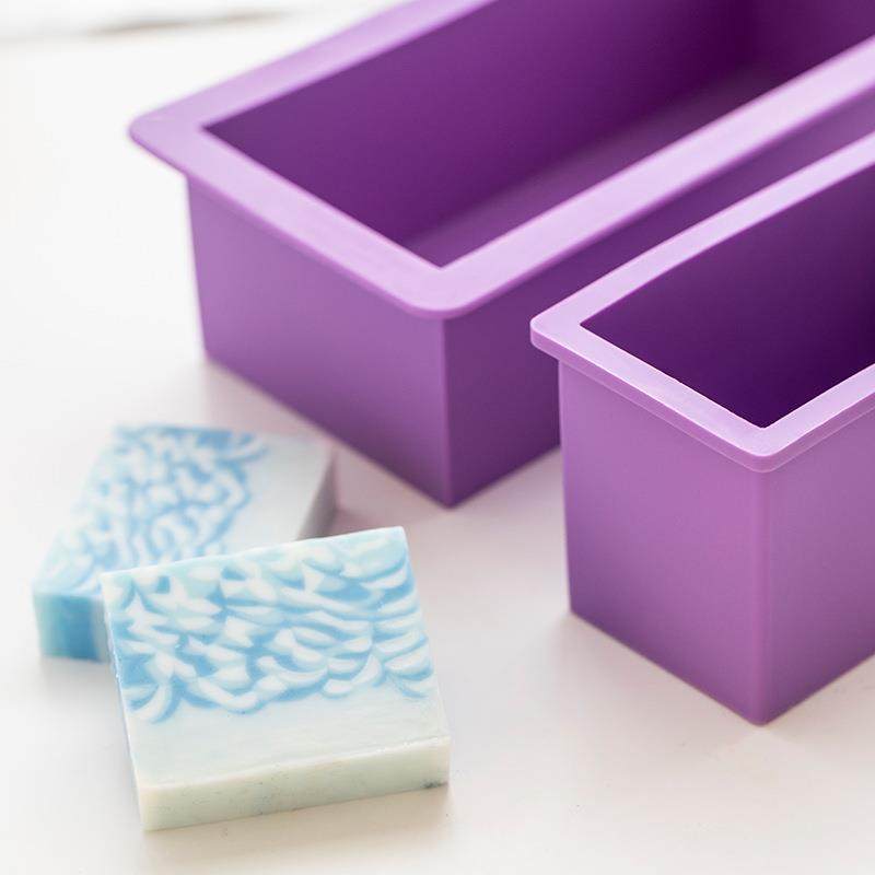 长方形冷制皂模硅胶模具diy手工香皂吐司加厚矽胶模含盖子,厨房/烹饪用具,DIY模具,淘宝优惠券,粉丝福利购,淘宝优惠卷