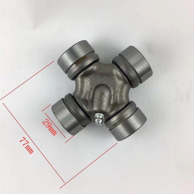 十动万向节轴承传铃轴工业联承器万向轴十字T轴轴轴键帽接头