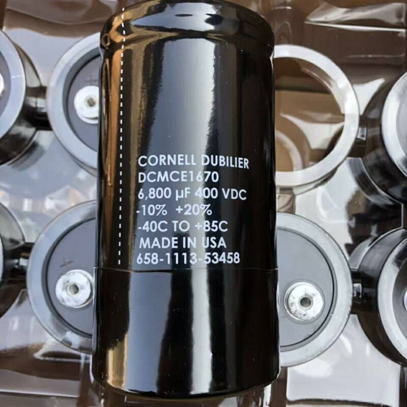 全新 DCMCE1670 400v6800uf 400vdc6800美国进口CDE铝电解电容器-封面