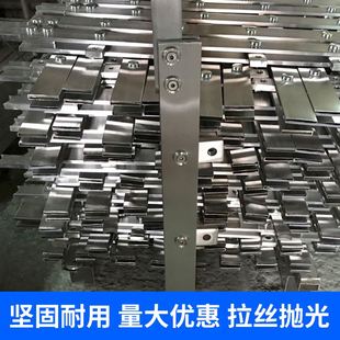 包邮 304不锈钢楼梯扶手栏杆阳台护栏工程商场家用玻璃立柱
