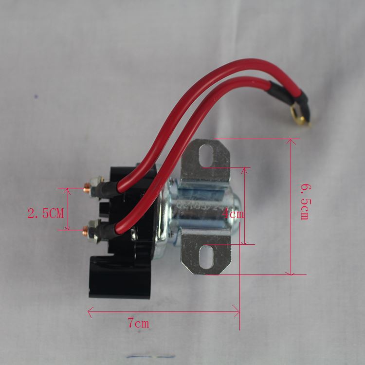 。机动车12V/24V减速马达起动继电器/150A大功率汽车马达启动继电