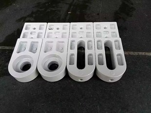 流水线配件轴承座铝挤型材料输送带端盖轴承套座滚筒固定罩输送带