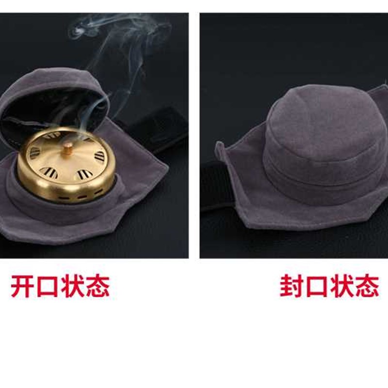 无烟艾灸盒布套随身灸布套艾灸包温灸器艾炙布袋艾灸衣家用艾灸服