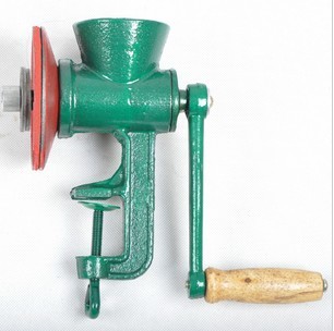 研辣椒机 手动研磨器 包磨邮铸铁家用磨粉机 号 手摇绞磨机