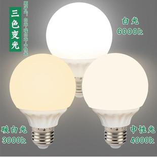 卧室灯泡暖色系小led节能家用暖光台灯灯泡螺口可调光壁灯超亮黄