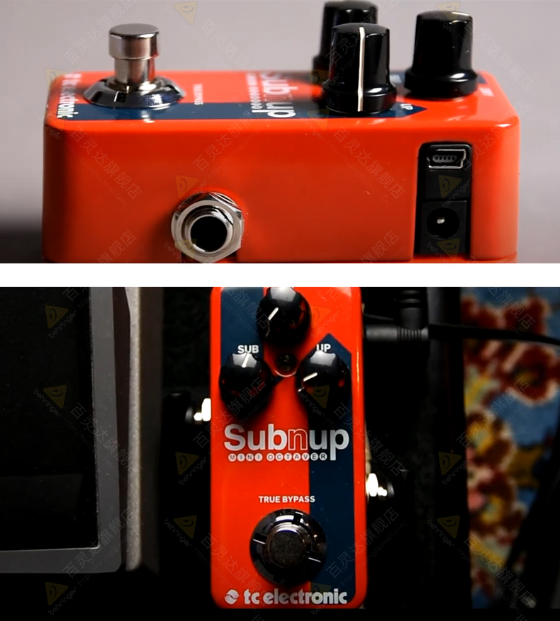 B 'N' UP MINI OCTAVER 电吉他单复音八度迷你单