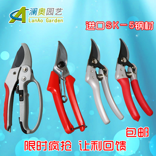 园艺修枝省力剪刀园林工具草坪剪修绿化剪刀粗枝剪刀家用修花剪刀