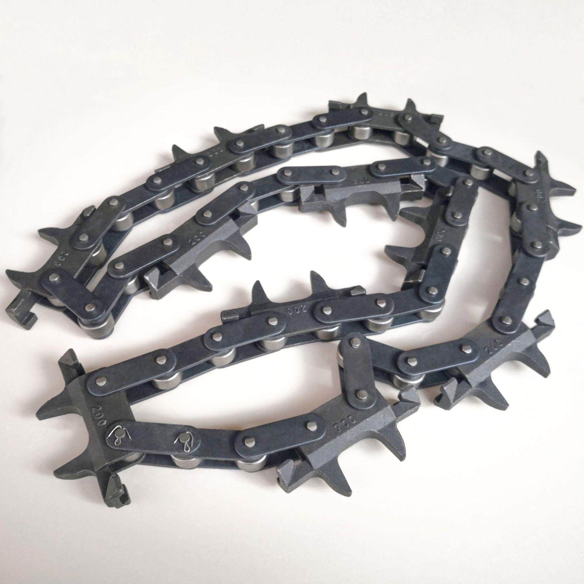 QXG200传动履 悬挂涂带装线驱动力机构装置大链条 牛角拨动齿重型