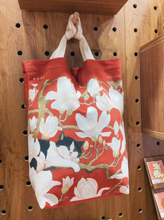 北京万寿寺金玉满堂帆布包背包通勤包定制布包旅游纪念品文创包