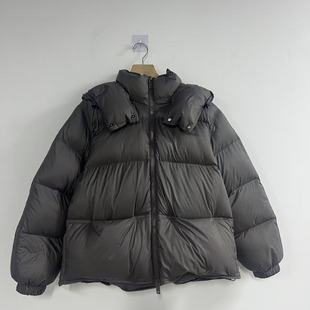 新品 ART 冬季 艺符90白鸭绒立领可拆卸连帽羽绒服女短款 CHARACTER