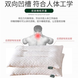 SS一对装 乳胶记忆枕芯颗粒枕护颈椎助睡眠不塌陷不变形家用