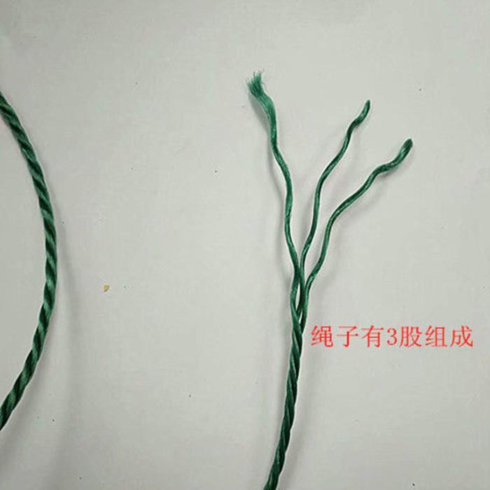 0.3--3毫米爬藤尼龙绳帐篷绳胶丝塑料绳捆绑园艺绳子聚乙烯绳10斤