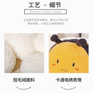 饰儿童房床上女生睡觉枕头飘窗榻榻米靠枕 可爱花朵抱枕客厅沙发装