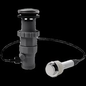 面盆台盆洗手盆脸盆一键台控岩板下水器按压式 去水器 开关水弹跳式