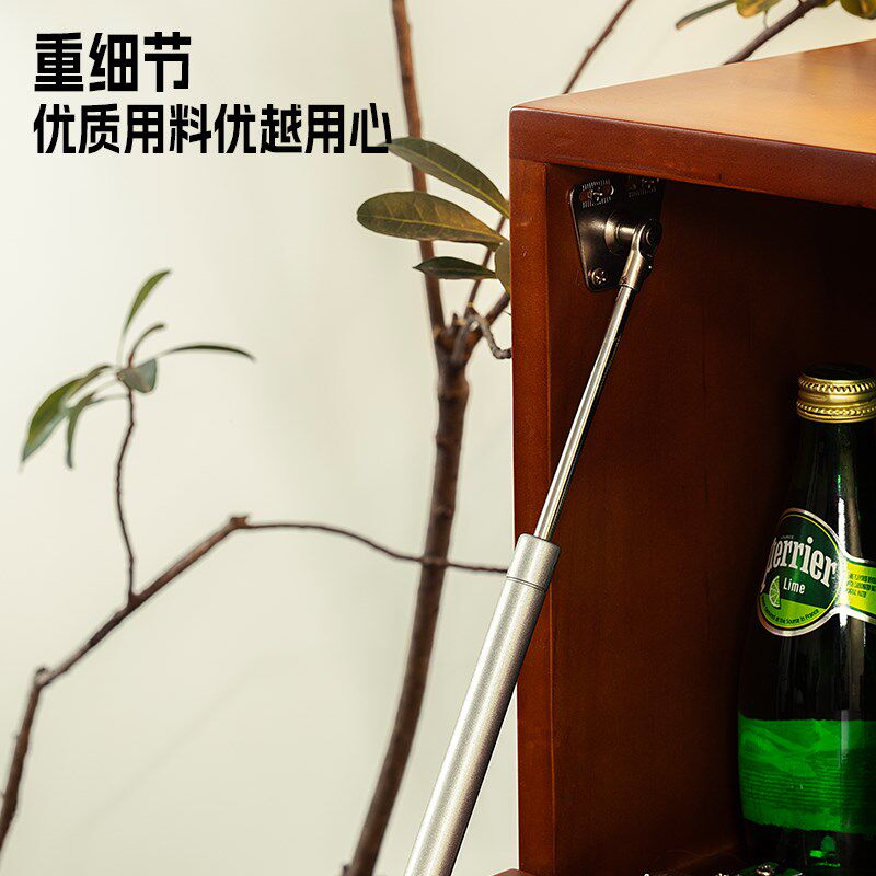 中古风黄杨木模块组合柜实木多功能斗柜卡门柜家用收纳落地电视柜