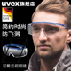 uvex护目镜男骑车防风防尘透气防雾防水开车近视眼可戴防护眼镜