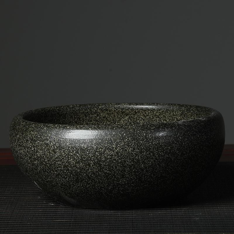 陶瓷养金鱼缸大号乌龟盆水培植物睡莲碗莲水缸客厅桌面摆件