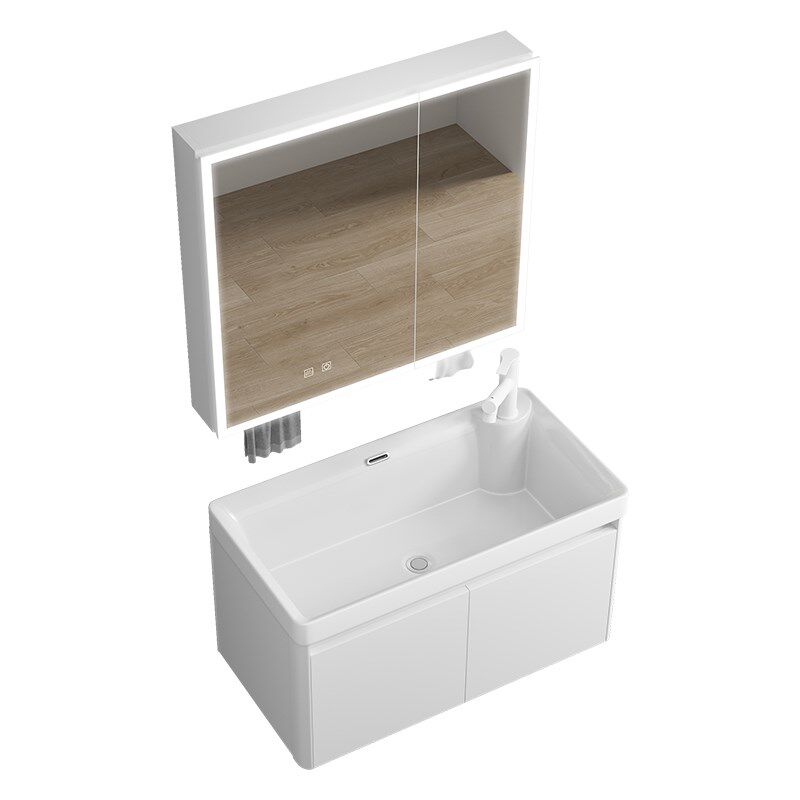 阳台洗手盆柜组合小尺寸迷你洗漱台盆卫生间挂墙式大容量加深脸盆