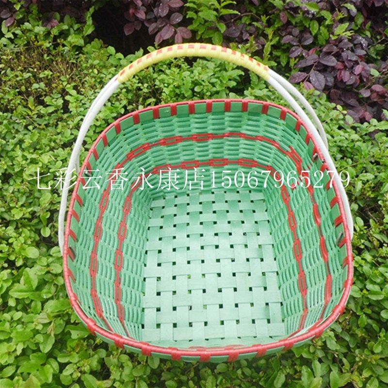 精选手工编织篮 购物篮菜篮鸡蛋手提篮子买菜筐厨房收纳篮水果采,收纳整理,购物篮,淘宝优惠券,粉丝福利购,淘宝优惠卷