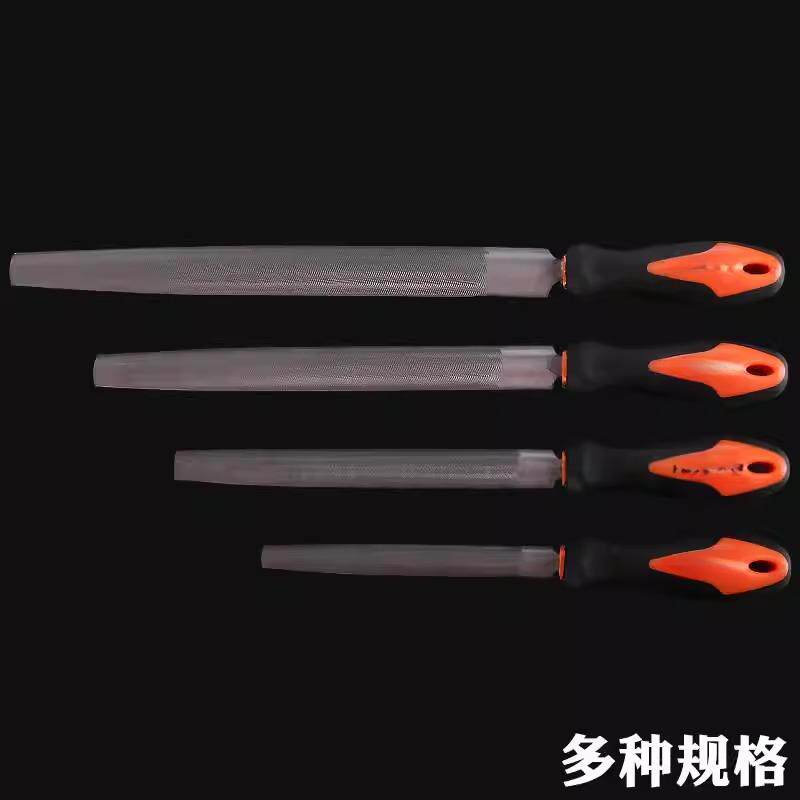 手工配钥匙锉刀钳工锉方角平挫刀打磨工具木工矬半圆小型三角金刚
