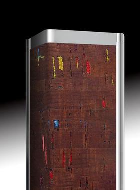 软木树皮钛铝合金轻奢软包护角条护墙角保护条装饰客厅阳角防撞条