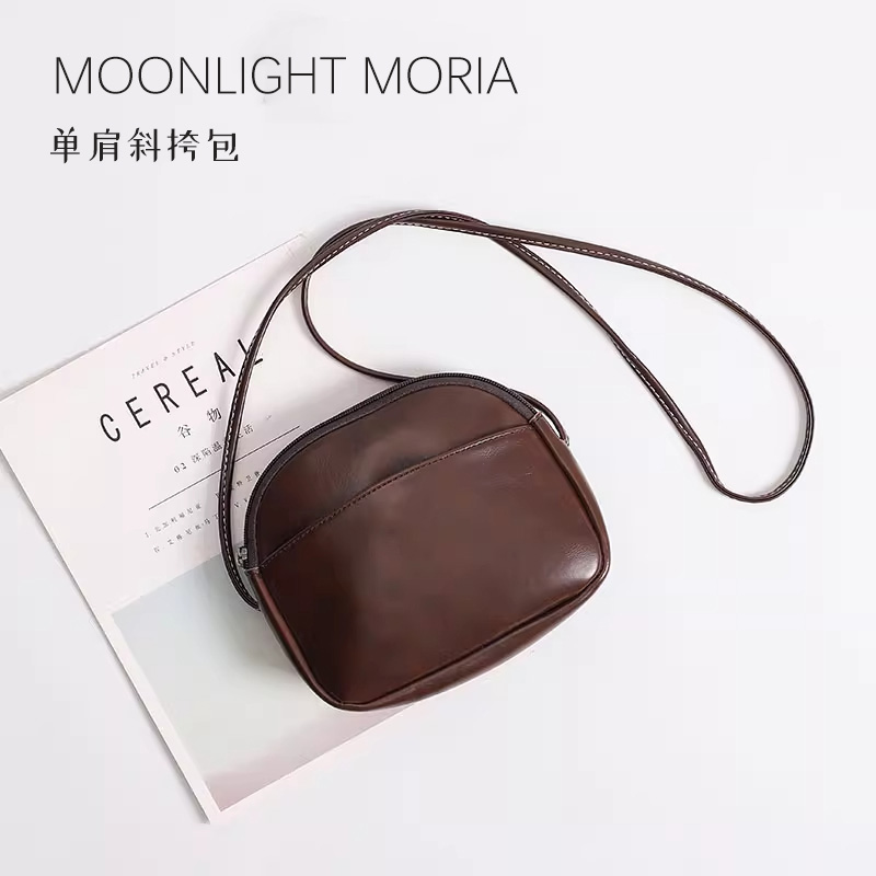 小众设计韩版洋气软皮包ins学生小包女迷你百搭简约单肩斜挎包包
