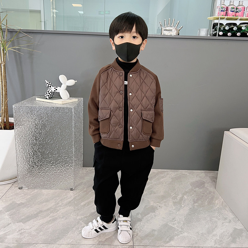 男童冬季棉衣2024新款秋冬儿童中小童宝宝小男孩棉服棉袄保暖外套