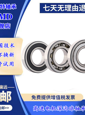UMD进口6214绝缘轴承C3陶瓷覆盖2000V 3000V高速绝缘轴承