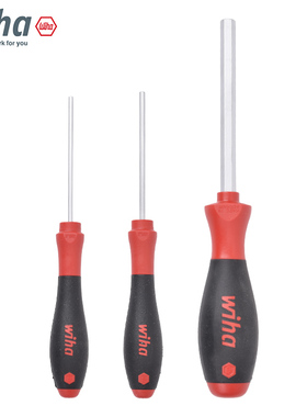 德国wiha威汉内六角螺丝刀进口直柄六角扳手加长356内六方螺丝批