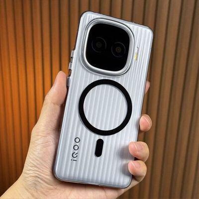 适用IQOOZ11Turbo手机壳磁吸瓦楞Z10Turbo+肤感磨砂简约防摔硬壳全包个性超薄高级感可散热器男女iqooZ9