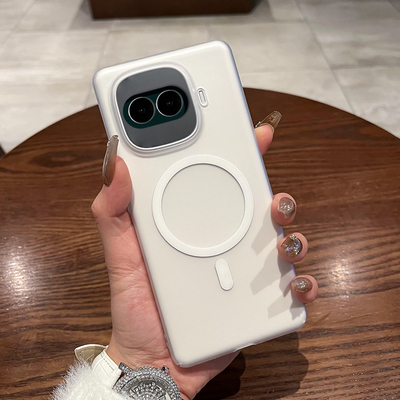 【散热磁吸】适用IQOOZ11Turbo手机壳磁吸新款全包简约Z10/Z9纯色保护套个性高端肤感散热磨砂半透明防摔指纹