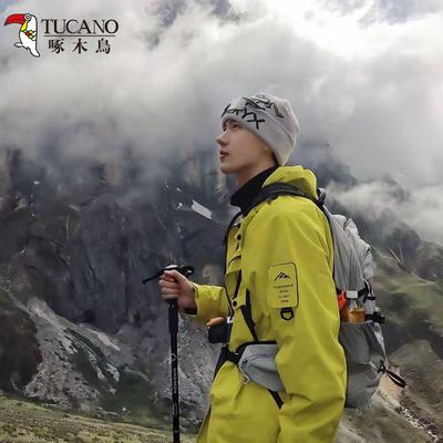 台州三门冲锋衣户外机能男款三合一可拆卸加绒加厚防风衣外套定制