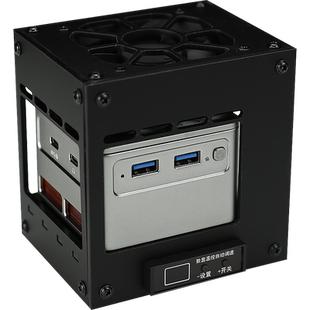 硬酷R2畅网R1微控散热器风扇N100/N200/N300温控电脑mini便携主机