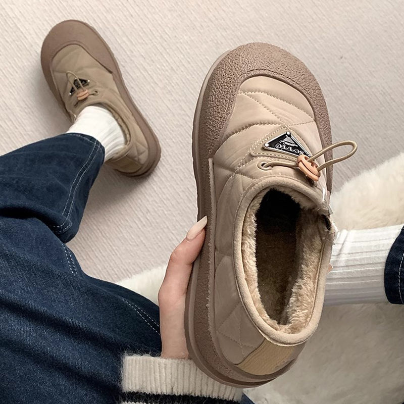 羽绒勃肯鞋女2025冬季新