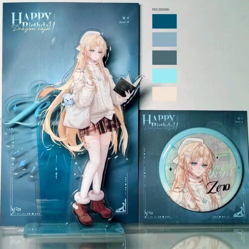 龙族零蕾娜塔生日亚克力立牌