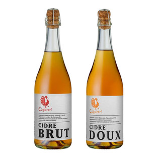 法国原瓶进口蔻柯Coquerel卡尔瓦多斯苹果酒西打酒cidre利口酒