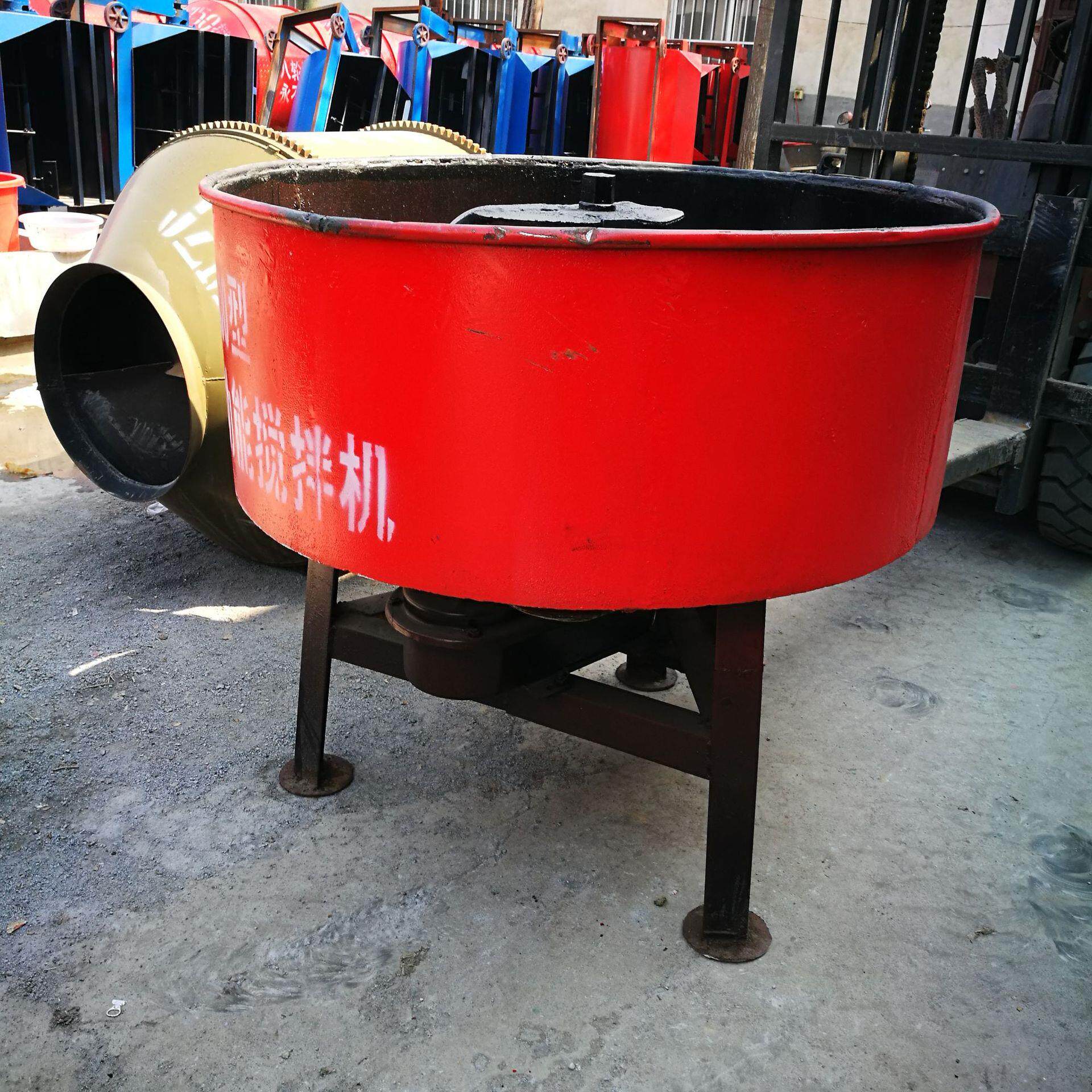 水泥砂浆混凝土搅拌机 jw500型强制式搅拌机 平口混凝土搅拌机