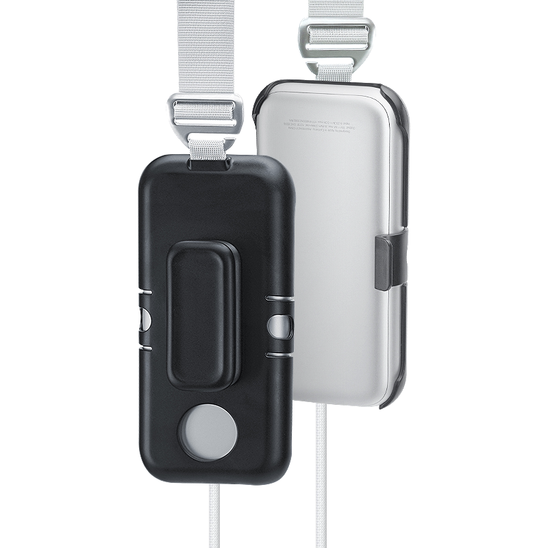 GUOYI适用APPLE VISION PRO电池收纳夹电源壳背肩带可夹衣服背包腰带visionpro苹果智能眼镜vr盒