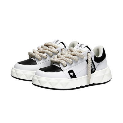 增高运动休闲运动钻石面包鞋