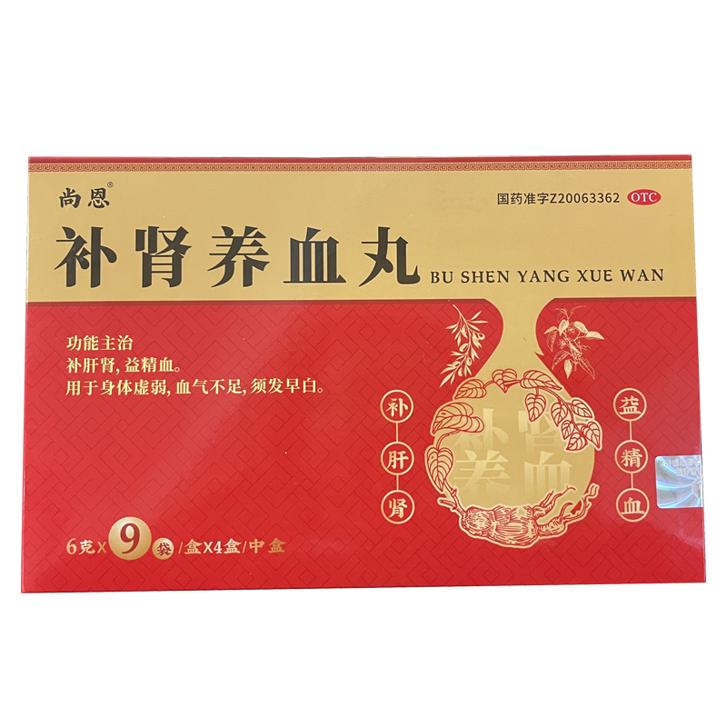 尚恩 6g*9袋*4小盒/盒 补肾养血丸