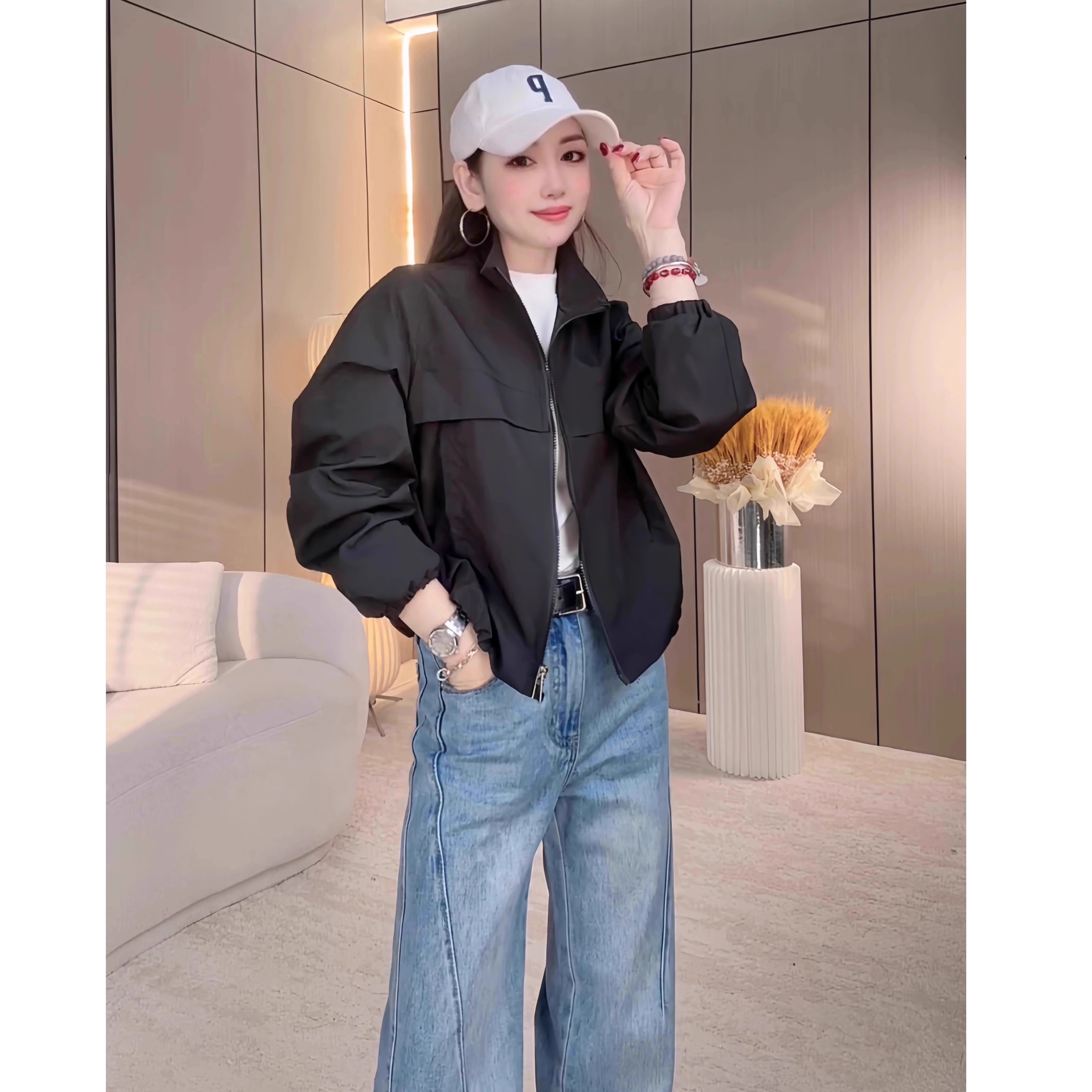 早秋外套女2025新款小个子短款