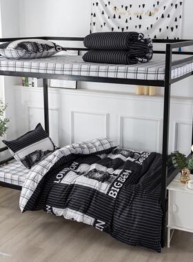 9WOR学生宿舍被褥套装一整套床上用品六件套单人床0.9m床1.2米三