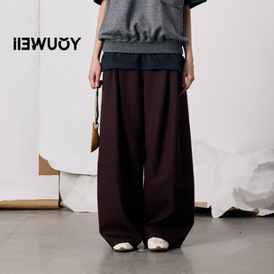 Y5426104 学者阔腿弯刀裤 YOUWEI有尾2026春季 新品