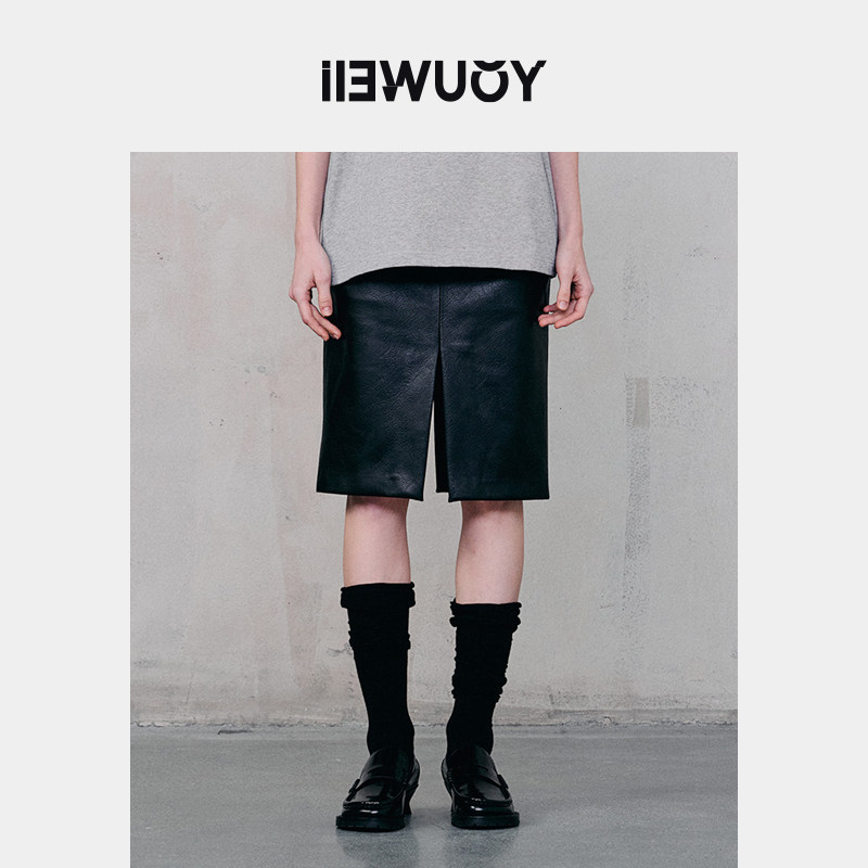 YOUWEI有尾2024冬季复古双开叉皮半裙女半身裙Y5824413,女装/女士精品,半身裙,淘宝优惠券,粉丝福利购,淘宝优惠卷