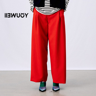 YOUWEI有尾2025春夏新品 Y5425115 主题色蛋形长裤